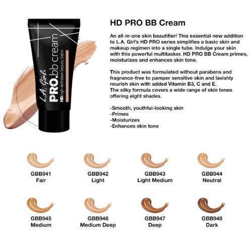 Bargain! L.A. Girl HD Pro BB Cream