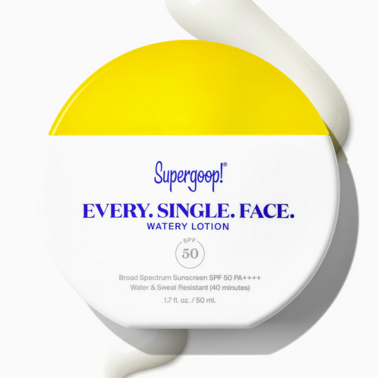 Supergoop Every Single Face SPF 50 Watery Lotion