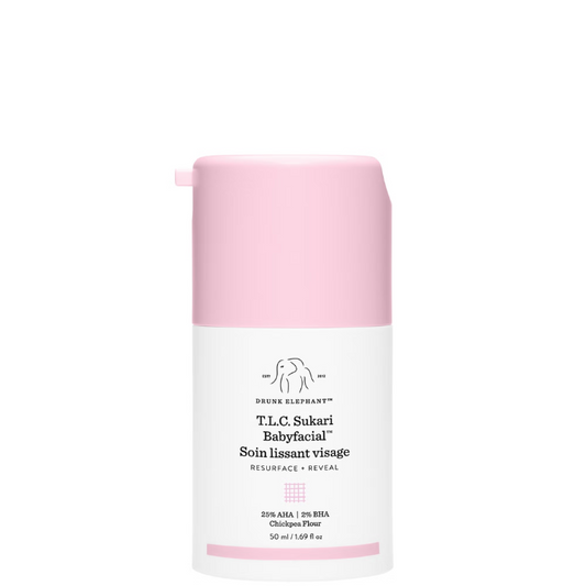 Drunk Elephant TLC Sukari Babyfacial AHA + BHA Mask